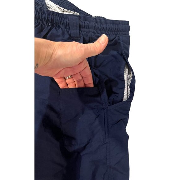 Columbia Mens Navy Blue Omni-Shade Quick-Dry Cargo Shorts - Size M - Picture 7 of 11